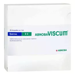 ABNOBAVISCUM Quercus D 6 ampullia, 48 kpl