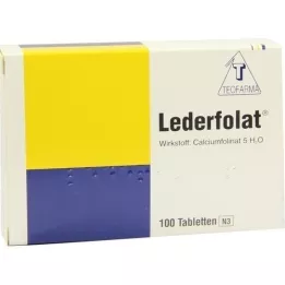 LEDERFOLAT Tabletit, 100 kpl