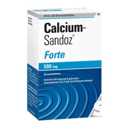 CALCIUM SANDOZ forte-hapettavat tabletit, 2X20 kpl