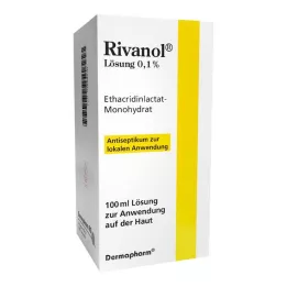 RIVANOL liuos 0,1 %, 100 ml