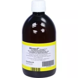 RIVANOL liuos 0,1 %, 500 ml