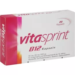 VITASPRINT B12-kapselit, 20 kapselia