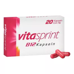 VITASPRINT B12-kapselit, 20 kapselia