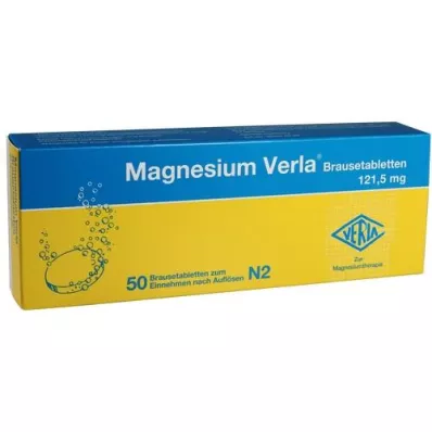 MAGNESIUM VERLA Poreilevat tabletit, 50 kpl