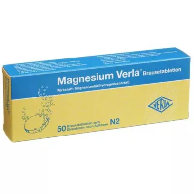 MAGNESIUM VERLA Poreilevat tabletit, 50 kpl