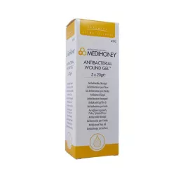 MEDIHONEY antibakteerinen haavanhoitogeeli, 5X20 grammaa