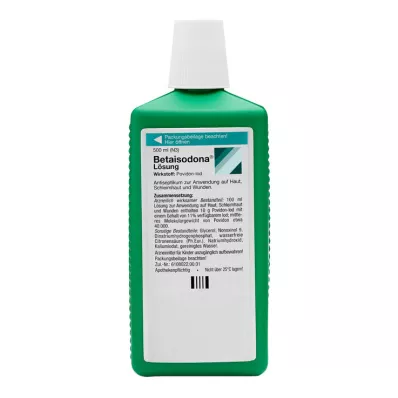BETAISODONA Liuos, 500 ml BETAISODONA Liuos, 500 ml