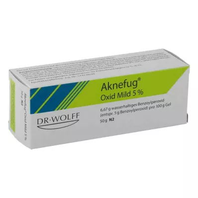 AKNEFUG lievä oksidi 5 % geeli, 50 g
