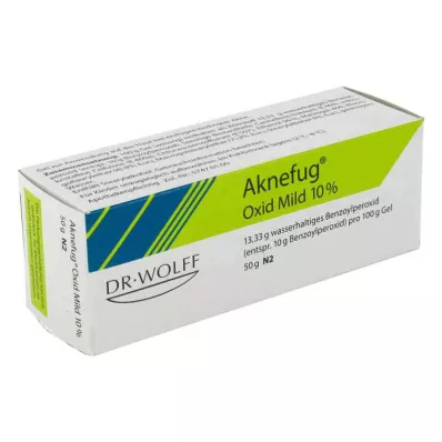AKNEFUG oksidi lievä 10 % geeli, 50 g