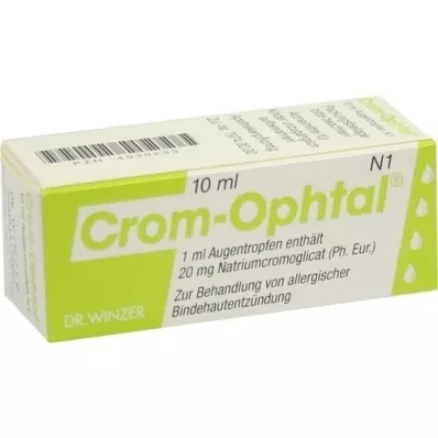 CROM-OPHTAL Silmätipat, 10 ml