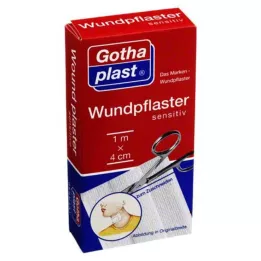 GOTHAPLAST Haavakipsi herkkä 4 cmx1 m leikkaus, 1 kpl