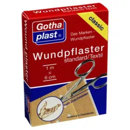 GOTHAPLAST Haavalappu stand.6 cmx1 m leikattu, 1 kpl