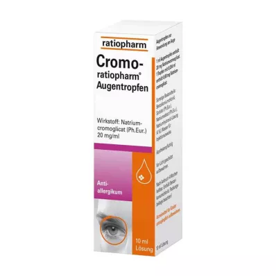 CROMO-RATIOPHARM Silmätipat, 10 ml CROMO-RATIOPHARM Silmätipat, 10 ml