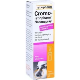CROMO-RATIOPHARM nenäsumute, säilöntäaineeton, 15 ml