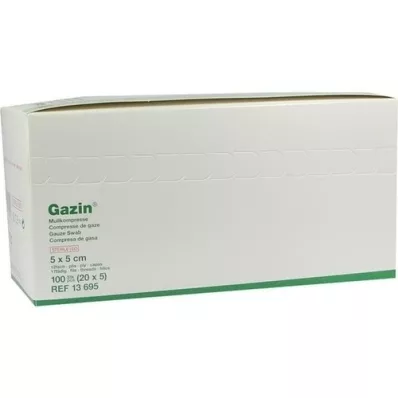 GAZIN Sideharso comp.5x5 cm steriili 12x, 20X5 kpl