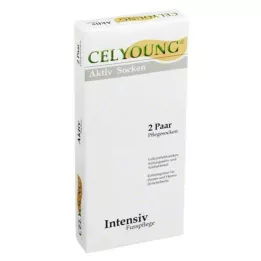 CELYOUNG Aktiivisukat Synt.unisex, 4 kpl