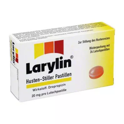LARYLIN Yskänpastillit, 24 kpl