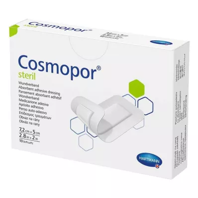 COSMOPOR steriili haavasidos 5x7,2 cm, 10 kpl COSMOPOR steriili haavasidos 5x7,2 cm, 10 kpl
