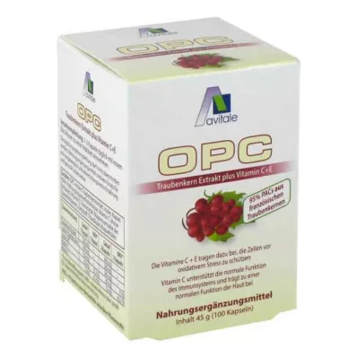 OPC TRAUBENKERN Vegi-kapselit, 100 kpl OPC TRAUBENKERN Vegi-kapselit, 100 kpl