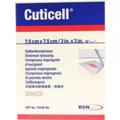 CUTICELL Voidepakkaukset 7,5x7,5 cm, 10 kpl CUTICELL Voidepakkaukset 7,5x7,5 cm, 10 kpl