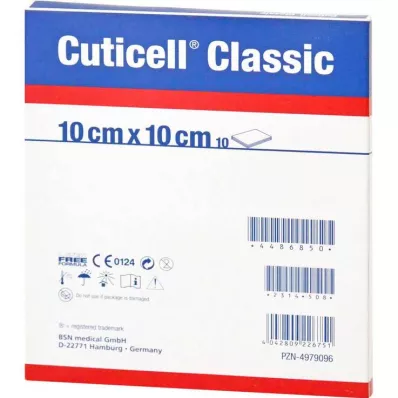 CUTICELL Klassinen haavaharso 10x10 cm, 100 kpl CUTICELL Klassinen haavaharso 10x10 cm, 100 kpl