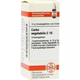 CARBO VEGETABILIS C 10 pallo, 10 g