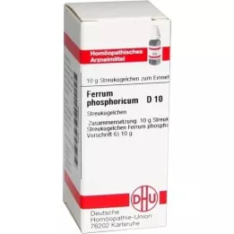 FERRUM PHOSPHORICUM C 10 pallo, 10 g