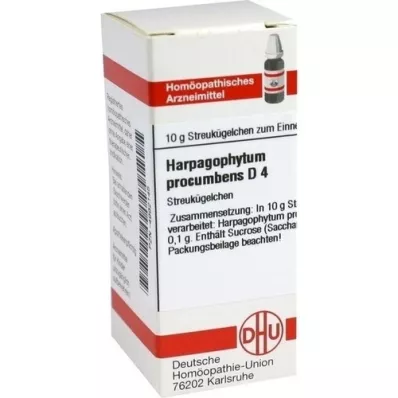 HARPAGOPHYTUM PROCUMBENS D 4 palloa, 10 g