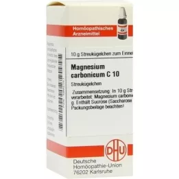 MAGNESIUM CARBONICUM C 10 pallo, 10 g