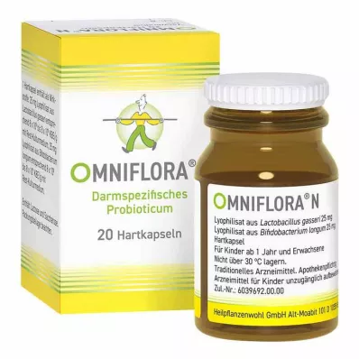 OMNIFLORA N kovat kapselit, 20 kpl