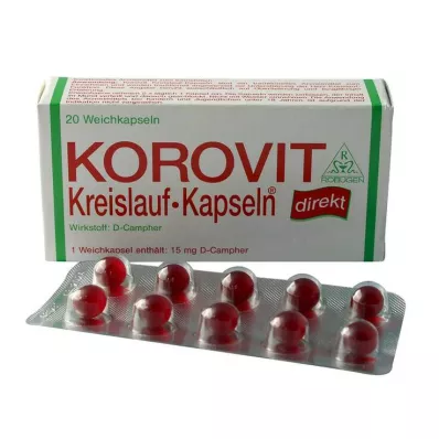 KOROVIT Verenkiertokapselit, 20 kpl