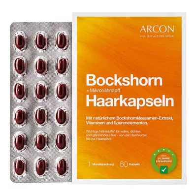 BOCKSHORN+mikroravinteiden hiuskapselit Tisane plus, 60 kpl BOCKSHORN+mikroravinteiden hiuskapselit Tisane plus, 60 kpl