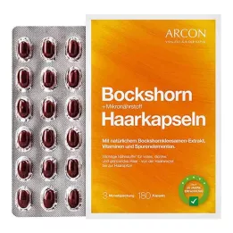 BOCKSHORN+Mikroravinteiden hiuskapselit Tisane plus, 180 kpl