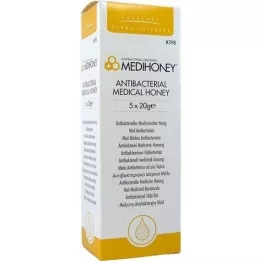 MEDIHONEY Antibakteerinen lääkinnällinen hunaja, 5X20 g