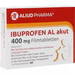 IBUPROFEN AL akuutti 400 mg kalvopäällysteiset tabletit, 10 kpl