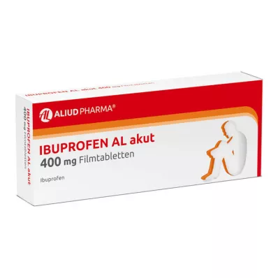 IBUPROFEN AL akuutti 400 mg kalvopäällysteiset tabletit, 20 kpl IBUPROFEN AL akuutti 400 mg kalvopäällysteiset tabletit, 20 kpl