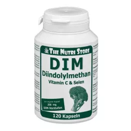DIM Diindolylmetaani 250 mg kasviskapselit, 120 kpl