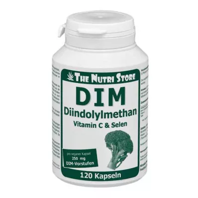 DIM Diindolylmetaani 250 mg kasviskapselit, 120 kpl