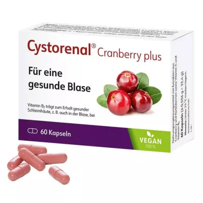 CYSTORENAL Karpalo plus -kapselit, 60 kpl