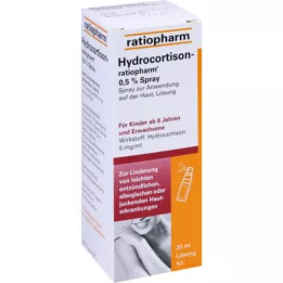 HYDROCORTISON-ratiopharm 0,5 % suihke, 30 ml