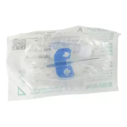 VENOFIX A Laskimopistosauva 23 G 0,65 mm sininen, 1 kpl
