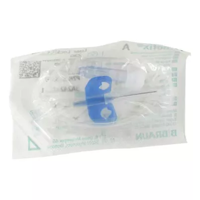 VENOFIX A Laskimopistosauva 23 G 0,65 mm sininen, 1 kpl