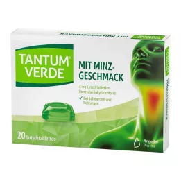 TANTUM VERDE 3 mg:n minttupastilli, 20 kpl