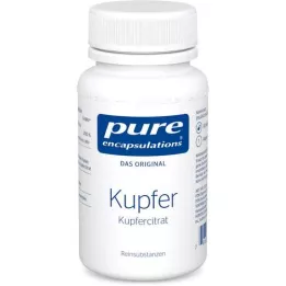 PURE ENCAPSULATIONS Kupari Kuparisitraattikapselit, 60 kapselia, 60 kpl