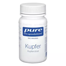 PURE ENCAPSULATIONS Kupari Kuparisitraattikapselit, 60 kapselia, 60 kpl