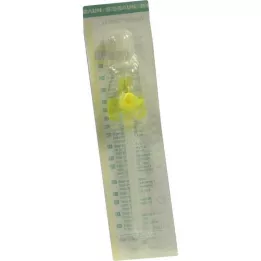 VASOFIX turvakanyyli 24 G 0,7x19 mm PUR keltainen, 1 kpl