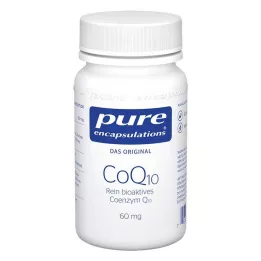PURE ENCAPSULATIONS CoQ10 60 mg kapselit, 60 kpl