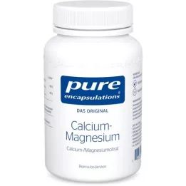 PURE ENCAPSULATIONS Kalsium-magnesiumsitraattikapselit, 90 kapselia