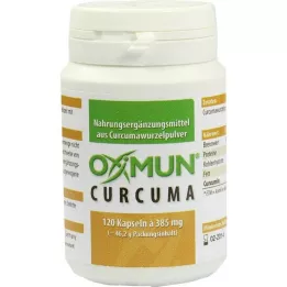 OXIMUN Curcuma-kapselit, 120 kapselia