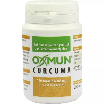 OXIMUN Curcuma-kapselit, 120 kapselia